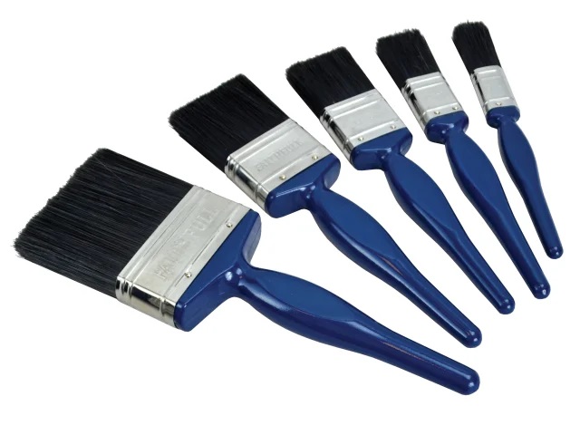 Faithfull Utility Paint Brush Set (5 Piece)