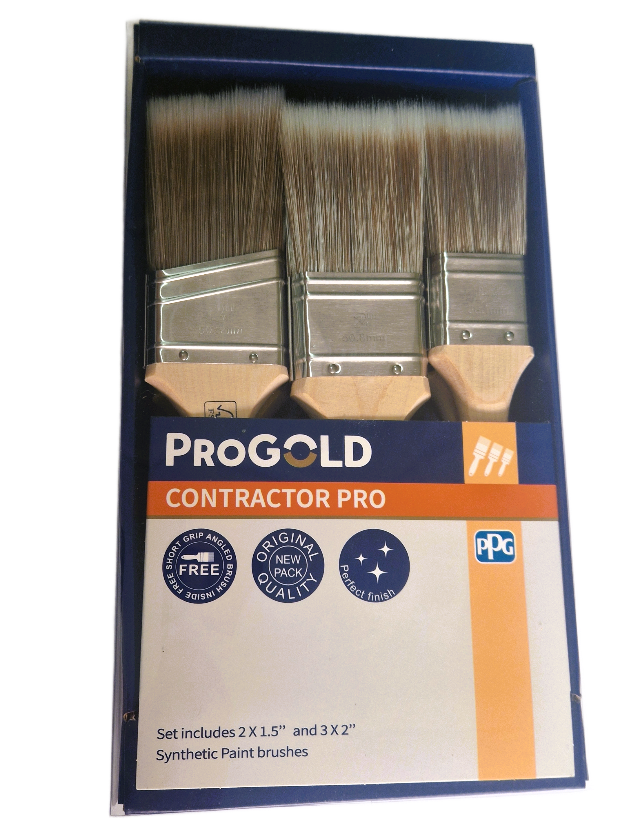 Johnstone's Contractor Pro Synthetic Brush Set