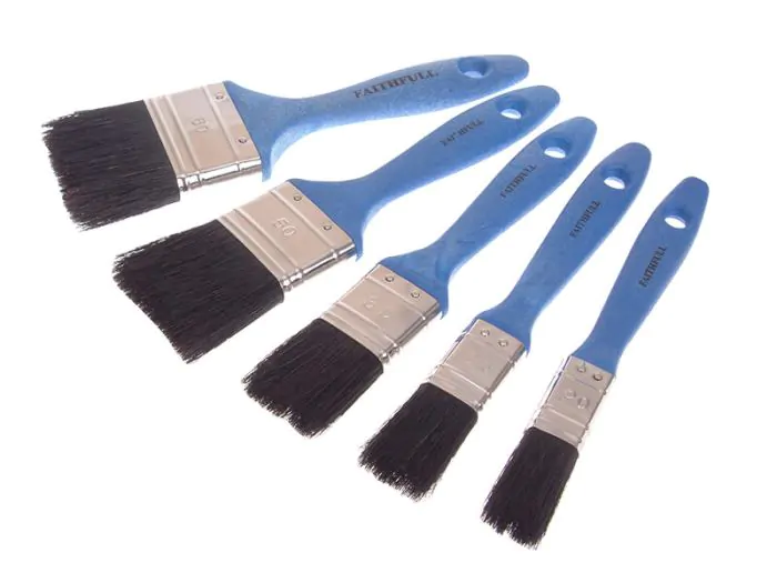 Faithfull Utility Paint Brush Set (5 Piece)
